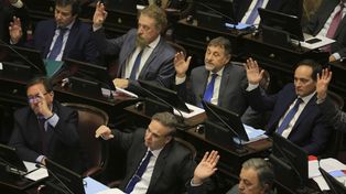Los senadores convalidaron el proyecto de presupuesto.