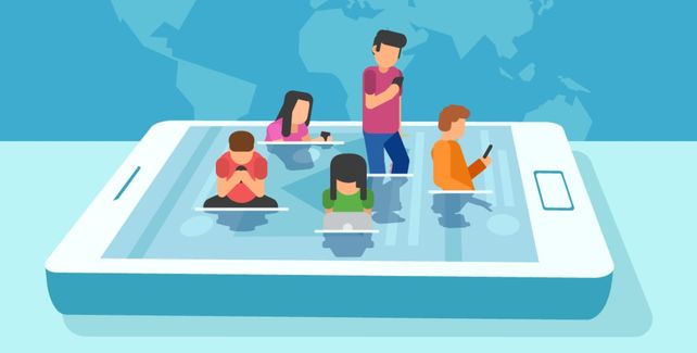 El impacto de las redes sociales en los jóvenes