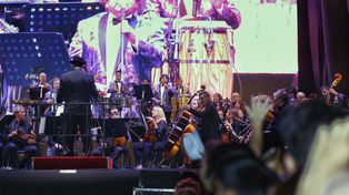El 17 de diciembre Los Palmeras tocarán con la Filarmónica en el Obelisco