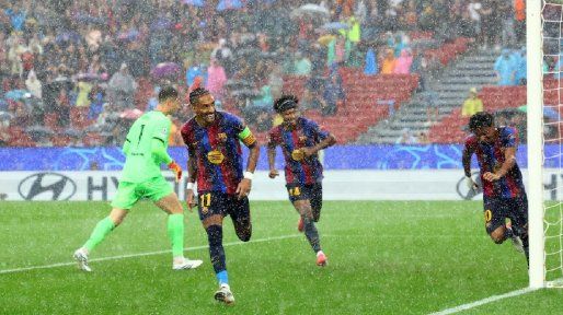 Barcelona goleó 5-1 al Feyenoord y arrancó la Champions con todo