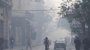 Rosario viene de una seguidilla de días respirando el humo de las quemas en las islas.&nbsp;