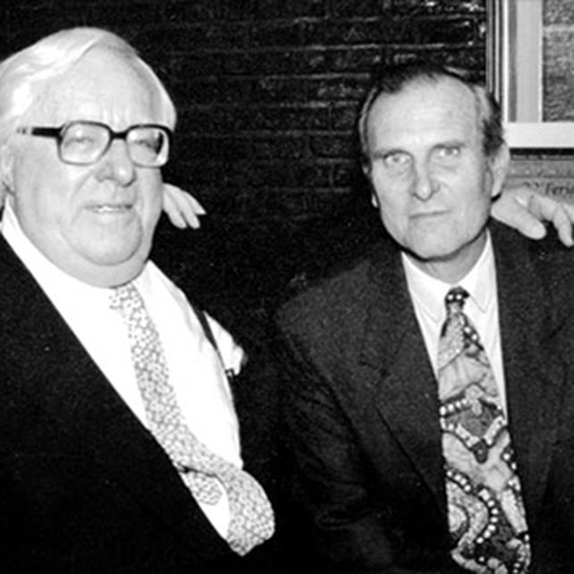 Pablo Capanna junto a Bradbury.