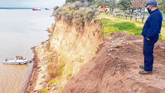 Desde la barranca. Alberto