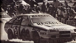El triunfo inolvidable de Juan María Traverso en General Roca 1988, con la Coupé Fuego hecha fuego.