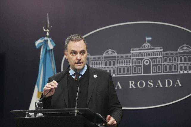 El vocero presidencial