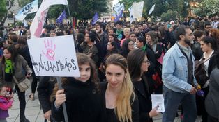 Marcha en Corrientes por dos femicidios y una mujer baleada en los primeros días de 2018