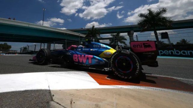 Franco Colapinto llega tras disputar su mejor Gran Premio con Alpine en Miami.