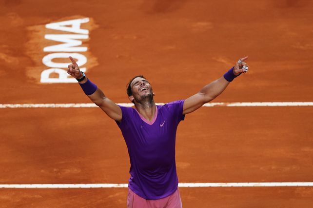 Rafael Nadal atesoró por 10ª vez en su carrera el Masters 1000 de Roma. 