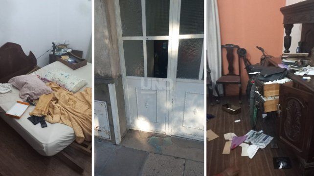 El asalto fue en una casa en barrio Fomento 9 de Julio.