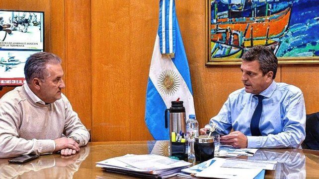 Massa recibió a Lewandowski en Buenos Aires de cara a la campaña para las elecciones generales