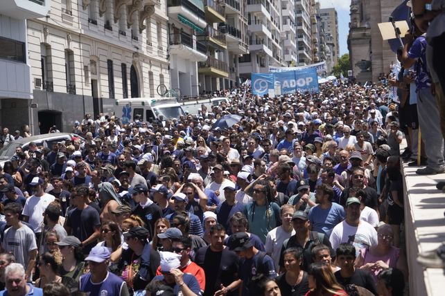 Siempre colectivo, nunca ómnibus: paro, ingenio y alegría popular en Rosario contra el plan motosierra