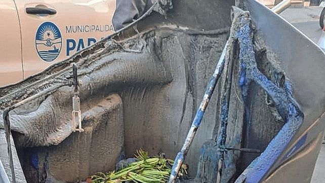 Paraná: volvieron a quemar contenedores de basura