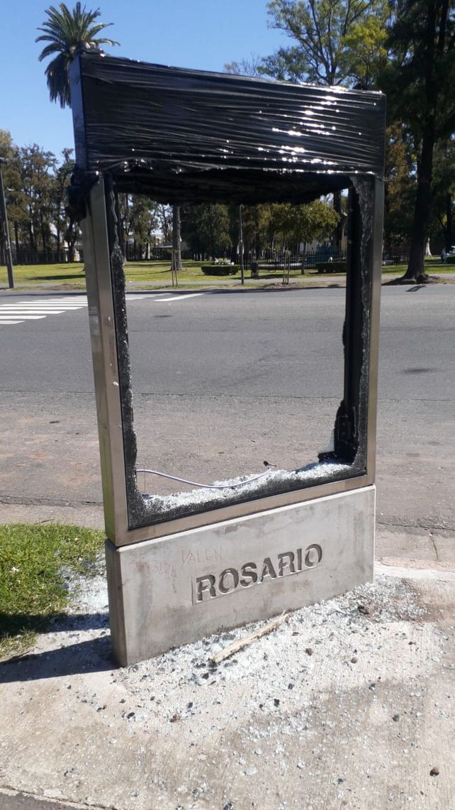 El parque Independencia se quedó sin vigilancia y crece el vandalismo