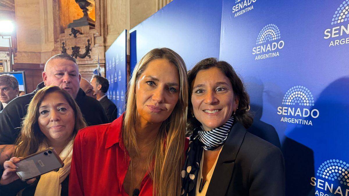 Leticia Di Gregorio participó de la jornada por la ley contra "falsas denuncias" impulsada Carolina Losada