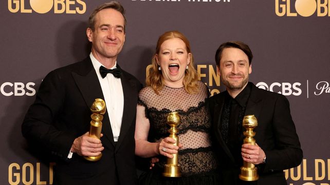 Sarah Snook y Kieran Culkin