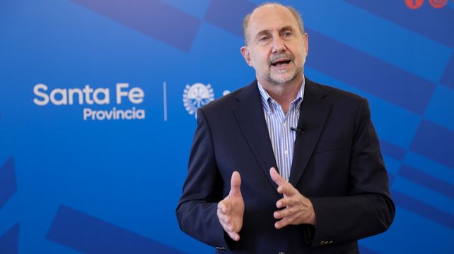 El gobernador de Santa Fe Omar Perotti habló este viernes sobre el inicio de clases.&nbsp;