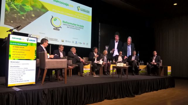 Programa. En el congreso A todo soja. representantes de la agroindustria expusieron sus reclamos estratégicos.