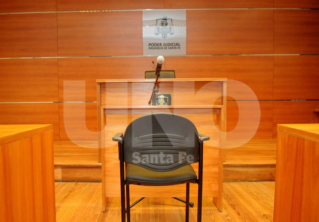 Audiencia. La decisión judicial fue luego de realizarse en la Sala Nº 3 de tribunales.