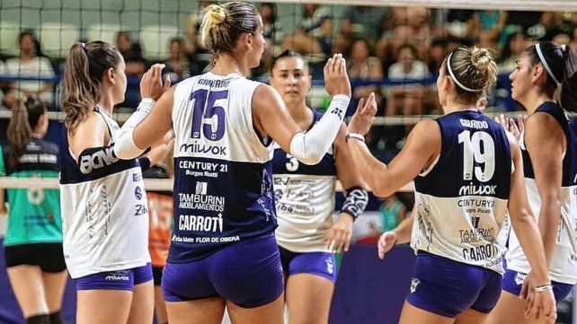 Gimnasia (LP) se mantiene en la vanguardia de la Liga Argentina Femenina de vóley.