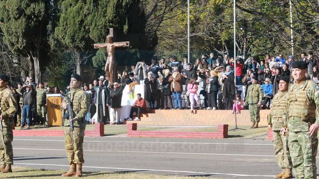 ¡Sí, juro!!! soldados juraron lealtad a la Bandera