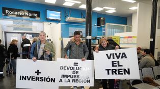 El tren Rosario-Cañada de Gómez hoy corre peligro, ya que realizó solo 13 servicios en 26 días de agosto