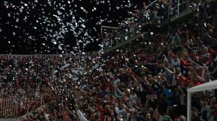 Mirá el recibimiento que tuvo Unión en su estreno internacional