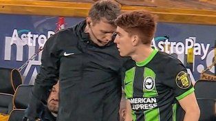 El argentino Valentín Barco entró a los 84 minutos.
