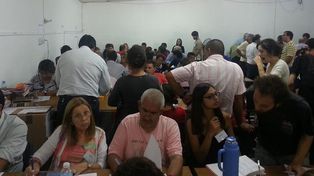 Ya se escrutó más del 45% de las mesas de toda la provincia
