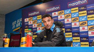 Scaloni tras la derrota en Ecuador: El equipo siempre intenta y da la cara