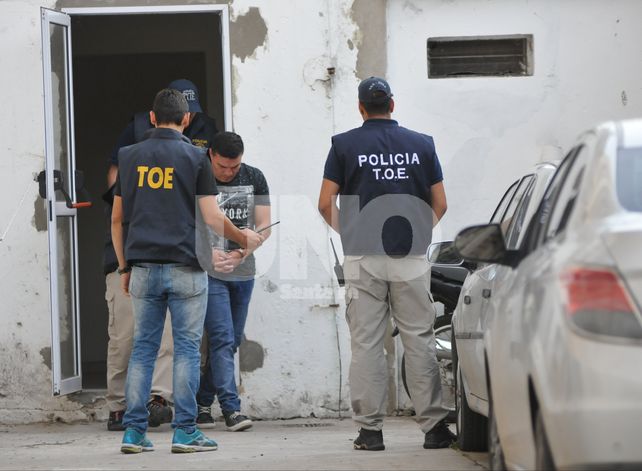 Carlos Baldomir quedó alojado en una dependencia policial de la ciudad