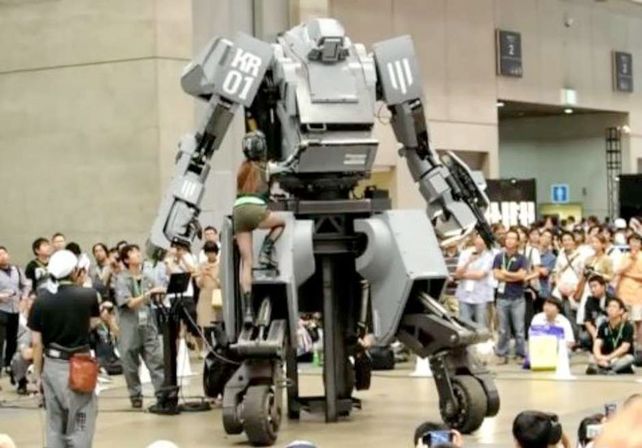 EUA y Japón acuerdan la primera pelea de robots gigantes