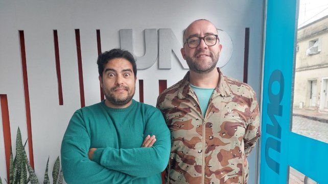 Walter Arosteguy y Sebastián Boscaro