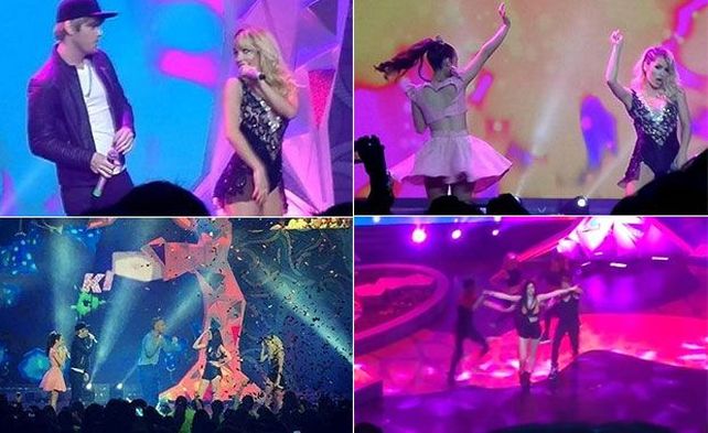 Estrellas cerraron los Kids Choice Awards con un mega show