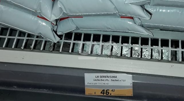 Precio actual de la leche en góndola.&nbsp;