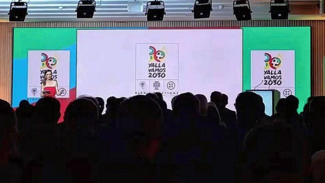 Se presentó el logo oficial de Mundial 2030 que organizarán