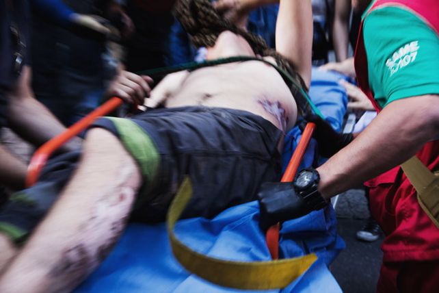 La historia detrás de la foto que la policía no quería que se sacara