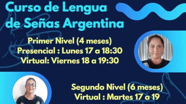 En Argentina. Faltan muchas personas que sepan hablar la Lengua de Señas Argentina