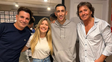 Ángel Di María fue al teatro en Rosario y sorprendió a Martín Bossi en camarines