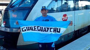 Gran actuación del atleta entrerriano al que le habían robado las zapatillas