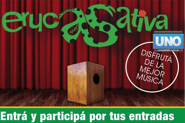 Diario UNO te invita al Show Electro Acústico de ERUCA SATIVA!