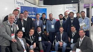 Santafesinos presentes. Los empresarios pudieron mostrar el potencial en el mundo de los combustibles.