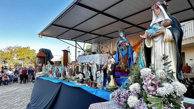 Chajarí: se realizó un encuentro de santos patronos
