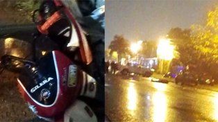 Un fatal accidente ocurrió en la lluviosa noche de viernes en calle Frondizi, de Concepción del Uruguay. Un joven de 22 años murió tras chocar contra un camión