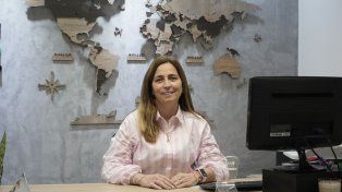 Trinidad Iglesias, vicepresidenta de la Asociación Rosarina de Agencias de Viajes, da los detalles del 74° Workshop Turístico ARAV, que se hará el miércoles 22 de octubre en el Salón Metropolitano.
