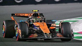 Lando Norris se quedó con la referencia del viernes por la noche en Jeddah.