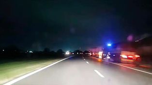 Inseguridad en la autopista Santa Fe-Rosario: atacaron a piedrazos el vehículo del cantante Juanjo Piedrabuena