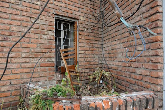 Se derrumbó parte de la estructura de un edificio del sur de la ciudad