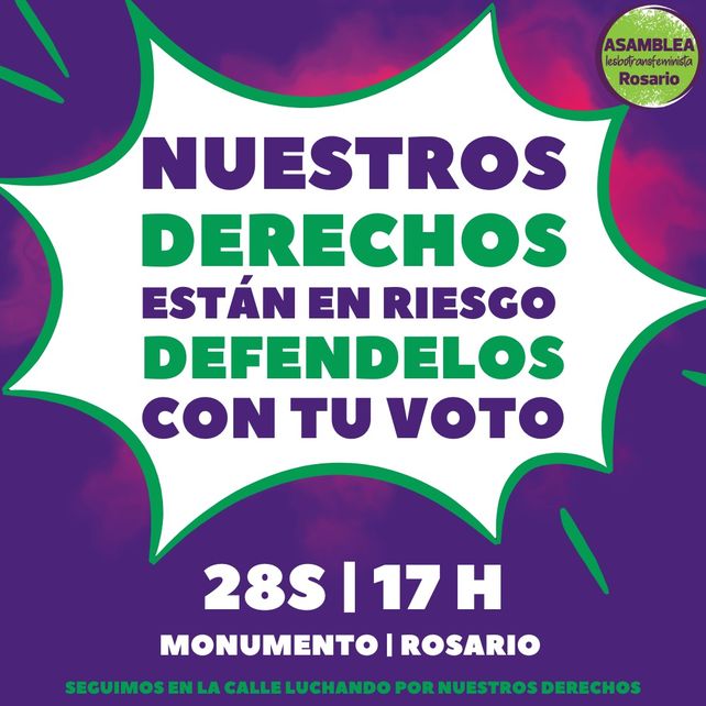 Feminismos y diversidades movilizan en defensa de un piso de derechos