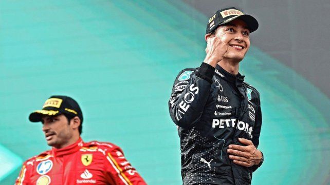 El piloto británico puso a Mercedes nuevamente en lo más alto del podio.