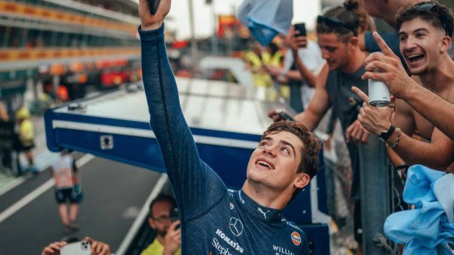 El posteo de Colapinto en las redes tras su destacado debut en la F1: Vamos por la próxima